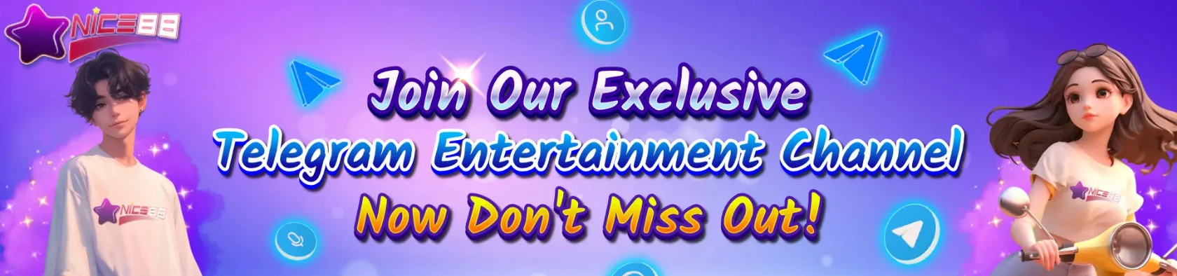 Nice88 | Online Casino with Jili Slot, Evo Games and Sabong 9 Nice88 Banner