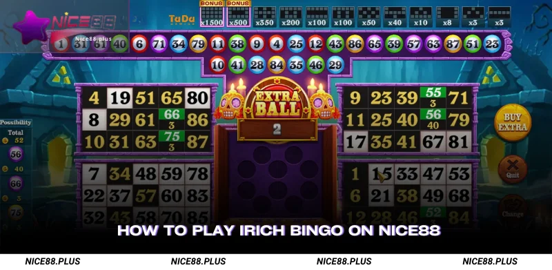 How to Play iRich Bingo on Nice88
